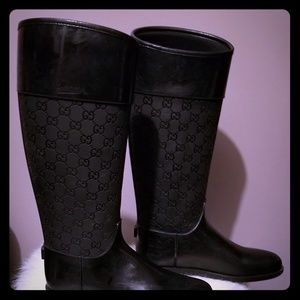 Authentic Gucci Rain Boots